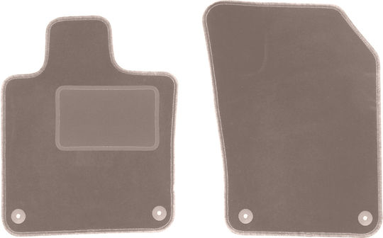 Beige Front Mats Volvo S90 Ii Sedan 2016