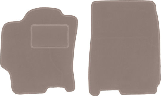 Beige Front Floor Mats Mazda 323 Bj Sedan Hatchback Station Wagon Combi 1998-2003