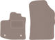 Beige Front Mats Dacia Dokker Minivan 2013