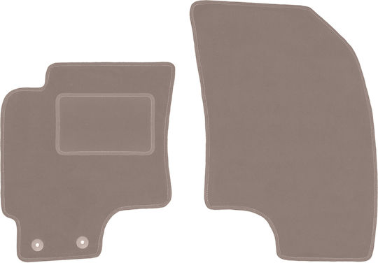 Beige Front Floor Mats Chevrolet Evanda Sedan 2006-2012