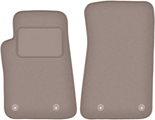 Beige Front Mats Chevrolet Camaro V 0 2006-2015