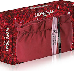 Deborah Milano Сет за грим за лицето Очи с козметична чанта 3бр