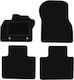 Black Velvet Floor Mats Renault Zoe Ii Hatchback 2018