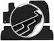 Carlux-silver Car Mats Peugeot Rifter Kombivan 2018