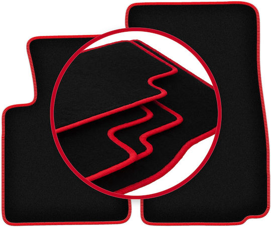 Carlux Red Car Mats Bmw Z4 E86 Coupe 2002-2008