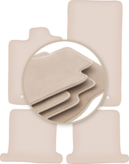 Premium Beige Floor Mats Jaguar Xk Coupe 2006-2014