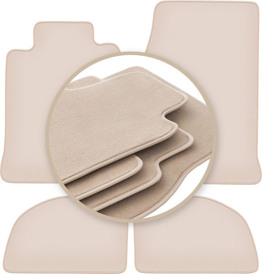 Premium Beige Floor Mats Porsche 944 Coupe 1976-1988