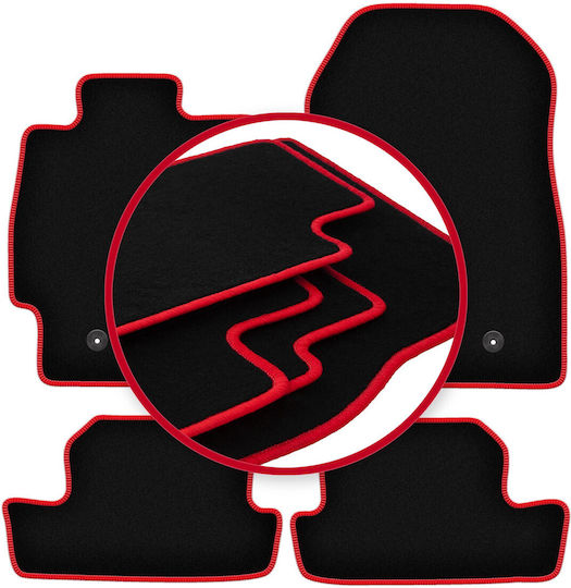 Carlux-red Car Mats Toyota Gt86 Coupe 2011