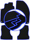 Carlux-blue Car Mats Lancia Kappa Coupe 1994-2001