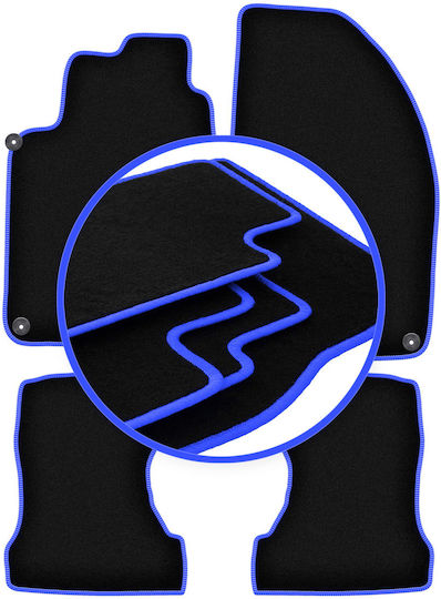 Carlux-blue Car Mats Lancia Kappa Coupe 1994-2001