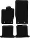Basic Black Velvet Floor Mats Jaguar XK Coupe 2006-2014