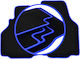 Carlux-blue Car Floor Mats Porsche Boxster Type 986 Coupe Convertible 1997-2004