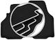 Carlux-silver Car Mats Porsche Boxster Type 986 Coupe Cabrio 1997-2004