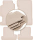 Premium Beige Car Mats Honda Prelude IV Coupe 1991-1996