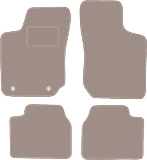 Beige Samt Fußmatten Opel Tigra A Coupe 1994-2002