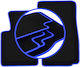 Carlux-blue Car Mats Bmw Z4 E86 Coupe 2002-2008