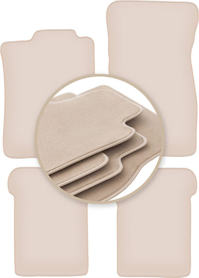 Premium Beige Fußmatten Volkswagen Corrado Coupe 1988-1994