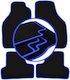 Carlux-blue Car Mats Mitsubishi Eclipse Iii Coupe 1999-2006