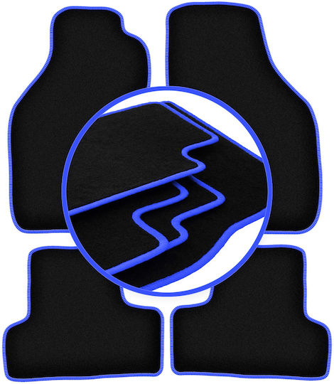 Carlux-blue Car Mats Mitsubishi Eclipse Iii Coupe 1999-2006