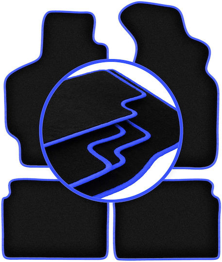 Carlux-blue Car Mats Toyota Celica V Cabrio Coupe Liftback 1989-1993