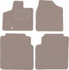 Beige Samt Fußmatten Volkswagen Routan Minivan 2008-2016