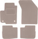 Beige Velvet Floor Mats Fiat Sedici Hatchback 2006-2014