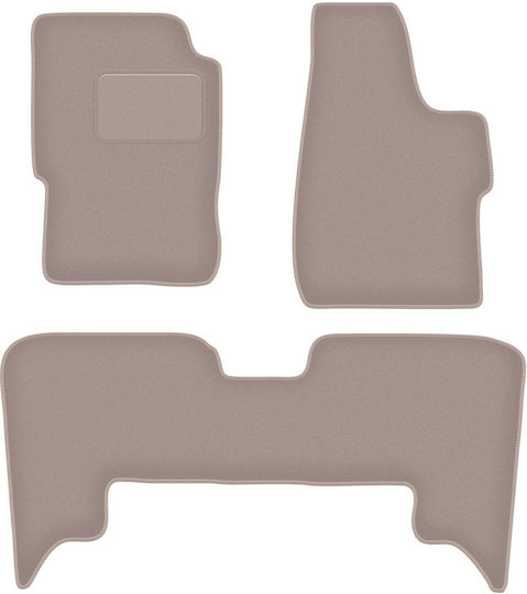 Beige Samt Fußmatten Opel Monterey SUV 1991-1999