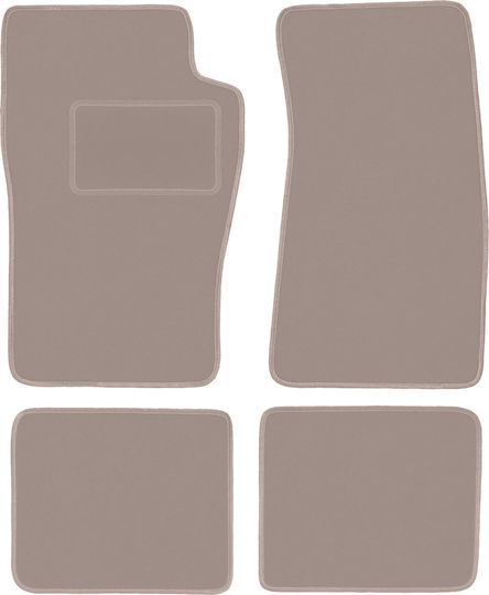 Beige Velvet Floor Mats Ford Explorer Mk2 Suv 1994-2000