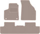 Beige Samt Fußmatten Chevrolet Rezzo Minivan 2000-2011