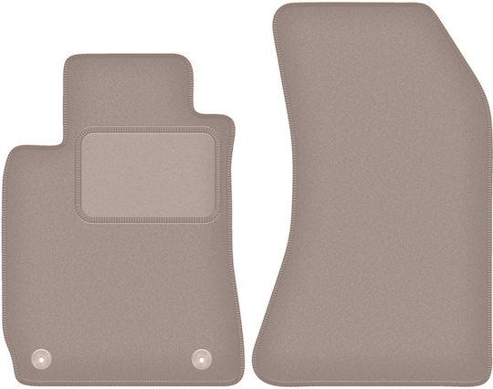 Beige Velvet Car Mats Alfa Romeo Spider Convertible 2005