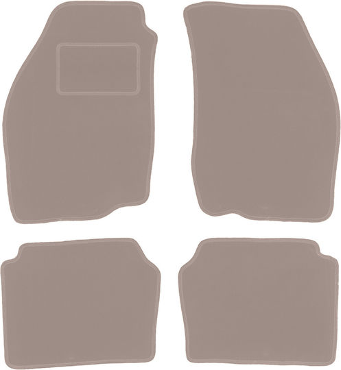 Beige Samt Fußmatten Suzuki Baleno I Hatchback Limousine Kombi 1995-2007