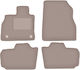 Beige Velvet Floor Mats Nissan Leaf I Hatchback 2010-2017
