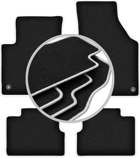 Carlux Silver Car Mats Jeep Cherokee Kl SUV 2013