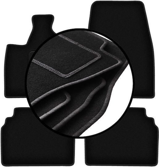 Velours Teppichmatten Set BMW i3 L01 Hatchback 2013