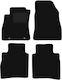 Black Velvet Floor Mats Nissan Pulsar C13 Hatchback 2014