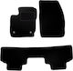 Black Velvet Floor Mats Ford Tourneo Courier Van 2014