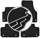 Carlux-silver Car Mats Land Rover Discovery Sport Suv 2014