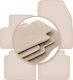 Premium Beige Car Mats for Citroen E-c4 Hatchback 2021