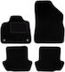 Black Velvet Floor Mats Citroen Ds5 Sedan 2011-2018