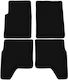 Basic Black Velvet Car Mats Hyundai Galloper Off-road 1991-2003