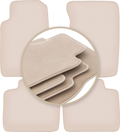 Premium Beige Floor Mats Opel Omega A Sedan Station Wagon 1986-1994