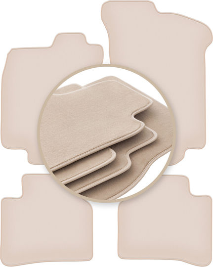 Premium Beige Floor Mats Lancia Dedra Sedan 1989-1999