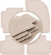 Premium Beige Fußmatten Chevrolet Evanda Limousine 2006-2012