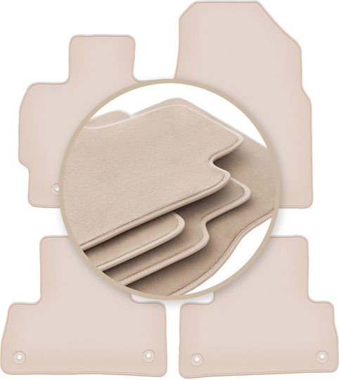 Premium Beige Car Mats Mazda CX-7 SUV 2009-2012