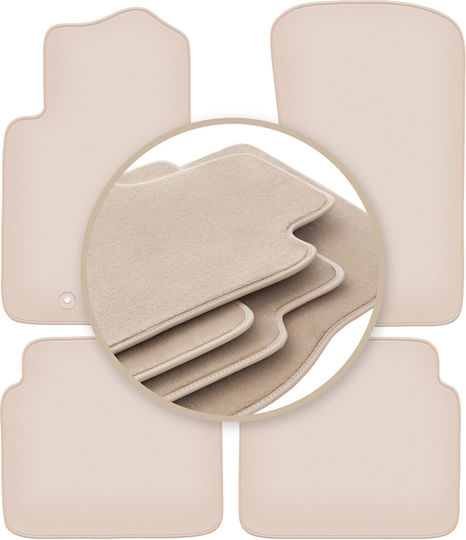 Premium Beige Fußmatten Opel Omega B Limousine Kombi 1994-2003