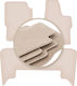 Premium Beige Car Mats Opel Monterey Suv 1991-1999