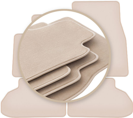 Premium Beige Car Mats Bmw X6 F16 SUV 2014-2020