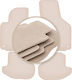 Premium Beige Car Mats Volkswagen Eos Convertible 2005-2015