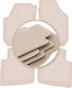 Premium Beige Floor Mats Skoda Praktik Combi Van 2006-2015