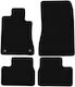 Basic Black Velvet Floor Mats Bmw 3 E30 Sedan Wagon 1982-1994